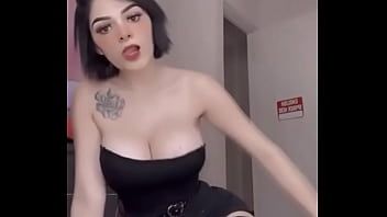 Play Karely Ruiz showing fans big boobs