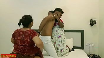 Play Indian Bengali housewife and her hot amateur threesome sex ! With Dirty audio