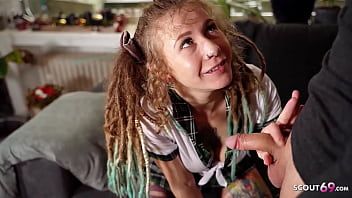 Play German Dreadlocks Girl Julia Juice seduce to Fuck by Teacher