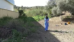 Play Rough American Soldier's Arab Wife Anal Session