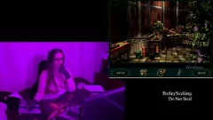 Brunette BBW with Big Tits Exposes Herself During Gameplay - Bailey Seeking Part 8