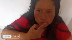 Play Colombian MILF Debuts Her New Toy: A Steamy Solo Blowjob Session