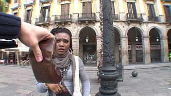 Play Black african immigrant girl fucks for money