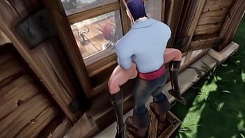 Play Elf Thieve Stuck on a Window Whorecraft TOA