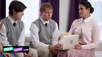 Play Mom Swap - Strict And Religious Stepmoms Swap Their Naughty Teen Boys To Teach Them A Lesson