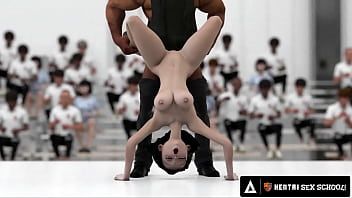 Play HENTAI SEX UNIVERSITY - Hentai Girls Push Their Pussies To The LIMIT In Sex Position Competition!