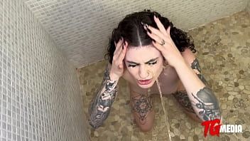 Play Lydia Black gets Pissed on by BBC and Sucks Daddio W