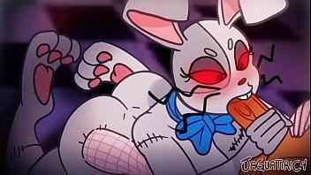 Play Vanny Cute Furry Bunny Blowjob & Fuck Pussy - FNAF Security Breach