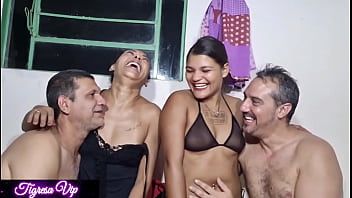 Play Vip tigress couple swap stays with the journalist and her husband with his wife